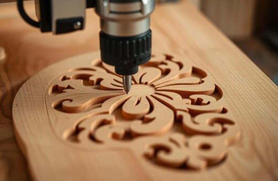 Carved Wood CNC